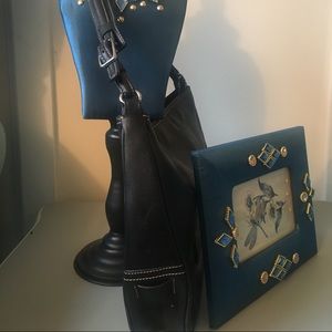 Vintage Coach handbag black